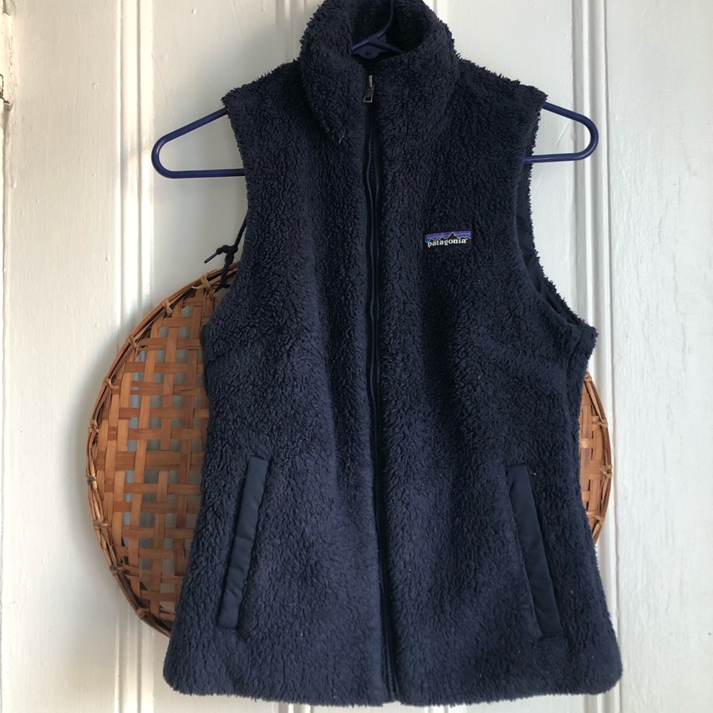 Patagonia navy blue Los Gatos vest XS